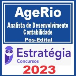 AgeRio (Analista de Desenvolvimento - Contabilidade) Pós Edital - Estratégia 2023