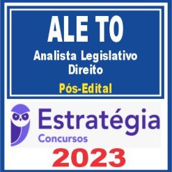 ALE TO (Analista Legislativo - Direito) Pós Edital - Estratégia 2023
