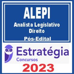 ALEPI (Analista Legislativo - Direito) Pós Edital - Estratégia
