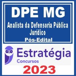 DPE MG (Analista - Jurídico) Pós Edital - Estratégia 2023