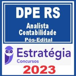 DPE RS (Analista - Contabilidade) Pós Edital - Estratégia 2023