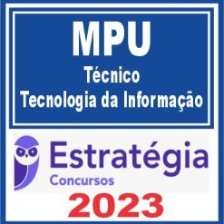 MPU (Técnico - Tecnologia da Informação) Estratégia 2023