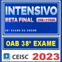 CURSO OAB 1ª FASE 38 (INTENSIVO RETA FINAL) CEISC 2023