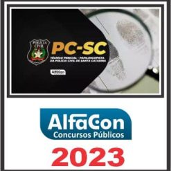 PC SC (TÉCNICO PERICIAL - PAPILOSCOPISTA) ALFACON 2023