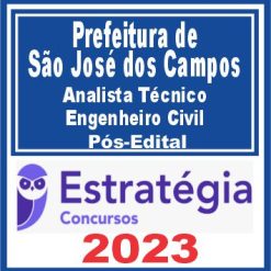 Prefeitura de São José dos Campos-SP (Analista Técnico - Engenheiro Civil) Pós Edital