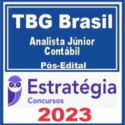 TBG Brasil (Analista Júnior - Contábil) Pós Edital - Estratégia 2023