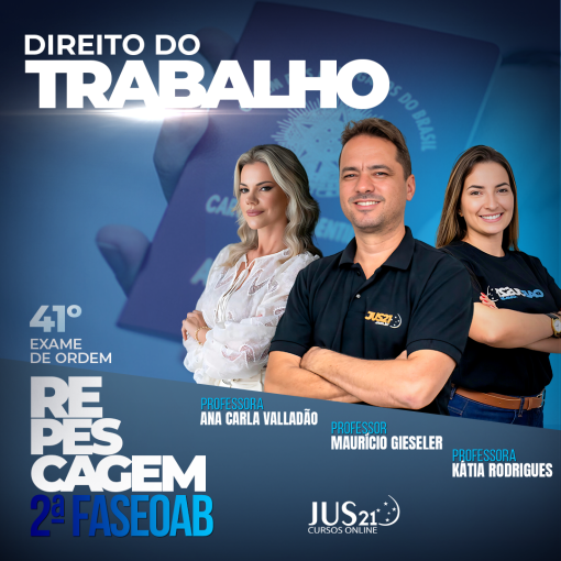 Curso de Repescagem em Direito do Trabalho para 2ª fase - 41º Exame de Ordem