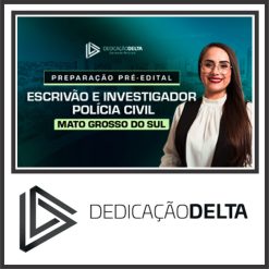 PC MS (Escrivão e Investigador) Dedicação Delta 2024