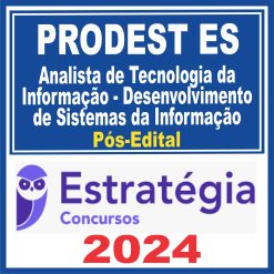 PRODEST ES (Analista de Tecnologia da Informação - Desenvolvimento de Sistemas da Informação)