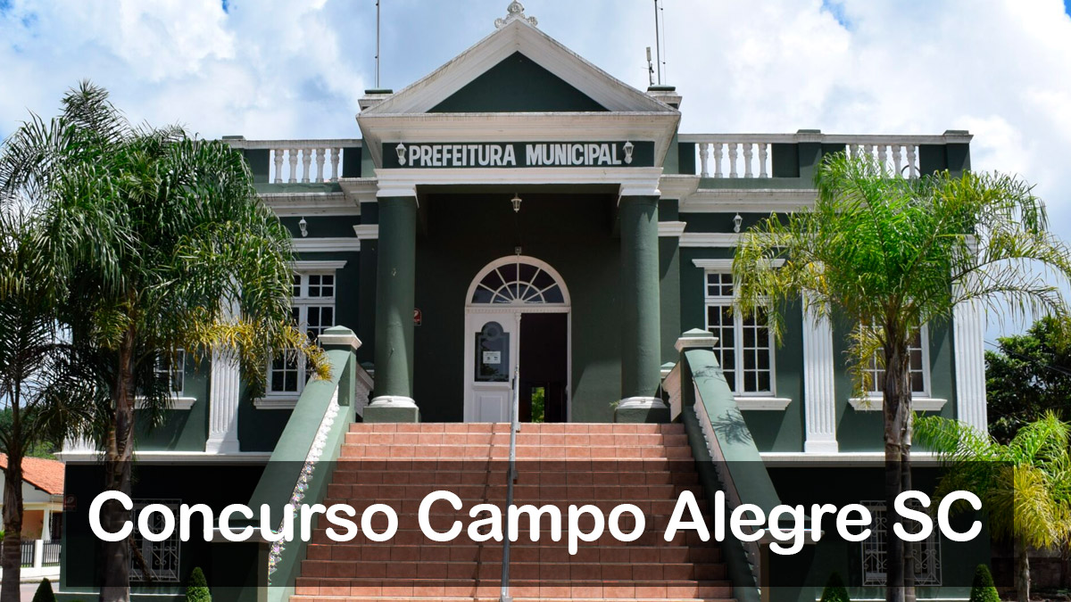 Concurso Campo Alegre SC