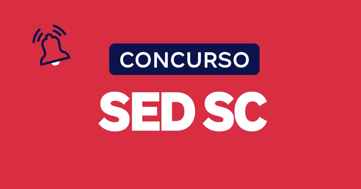 Concurso SED SC 2026