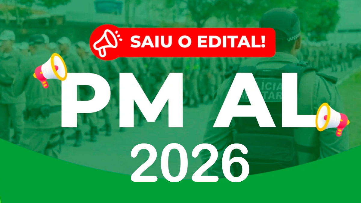 concurso PM AL 2026